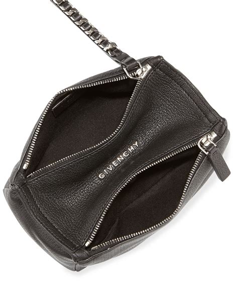 givenchy pandora wristlet leather clutch|Givenchy Pandora Wristlet Bag, Black .